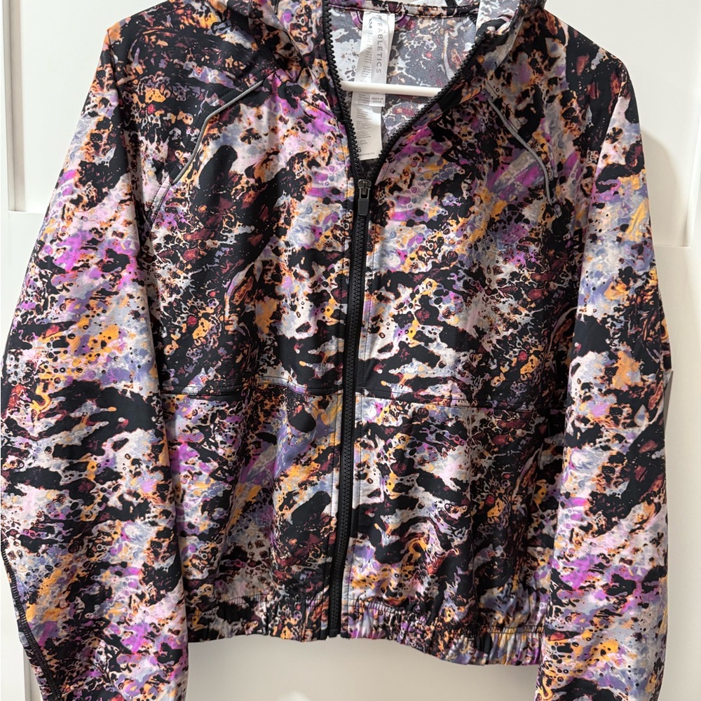 Fabletics Multicolor Hooded Sweatshirt
